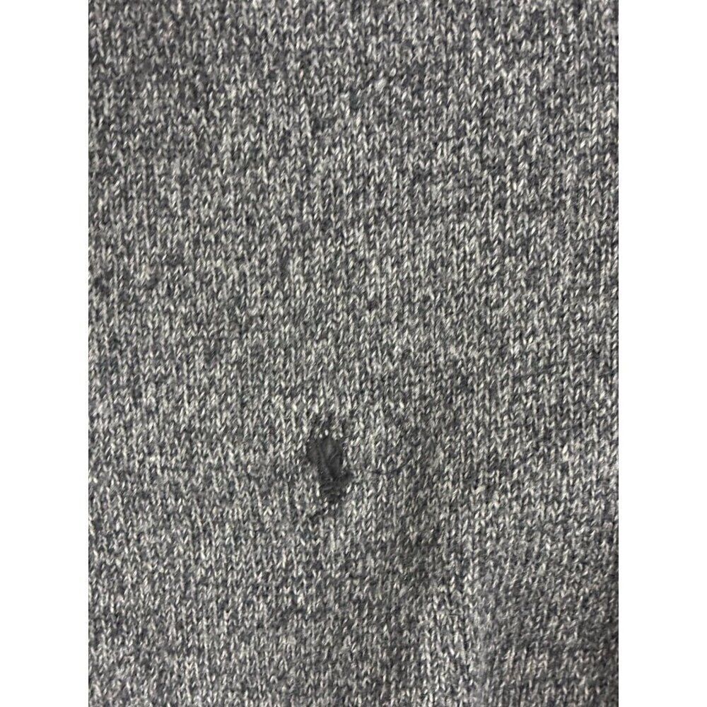 Polo Ralph Lauren Mens Sweater 2XL Gray 1/4 Zip Knit Mock Neck Pullover Preppy - Picture 4 of 9